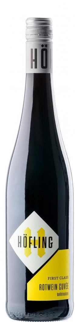 2021 Rotwein Cuvee halbtrocken 0.75 l Weingut Höfling