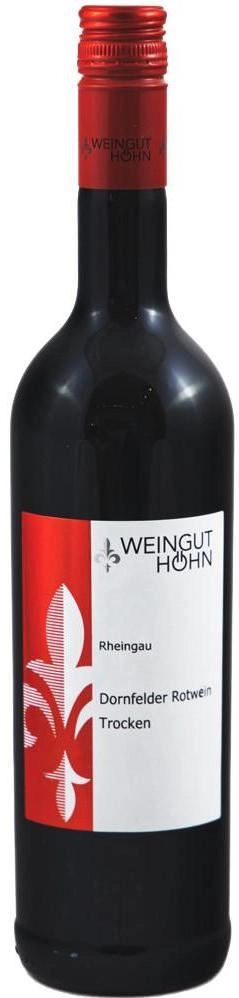 2021er Rheingau Weingut QbA Dornfelder Höhn trocken